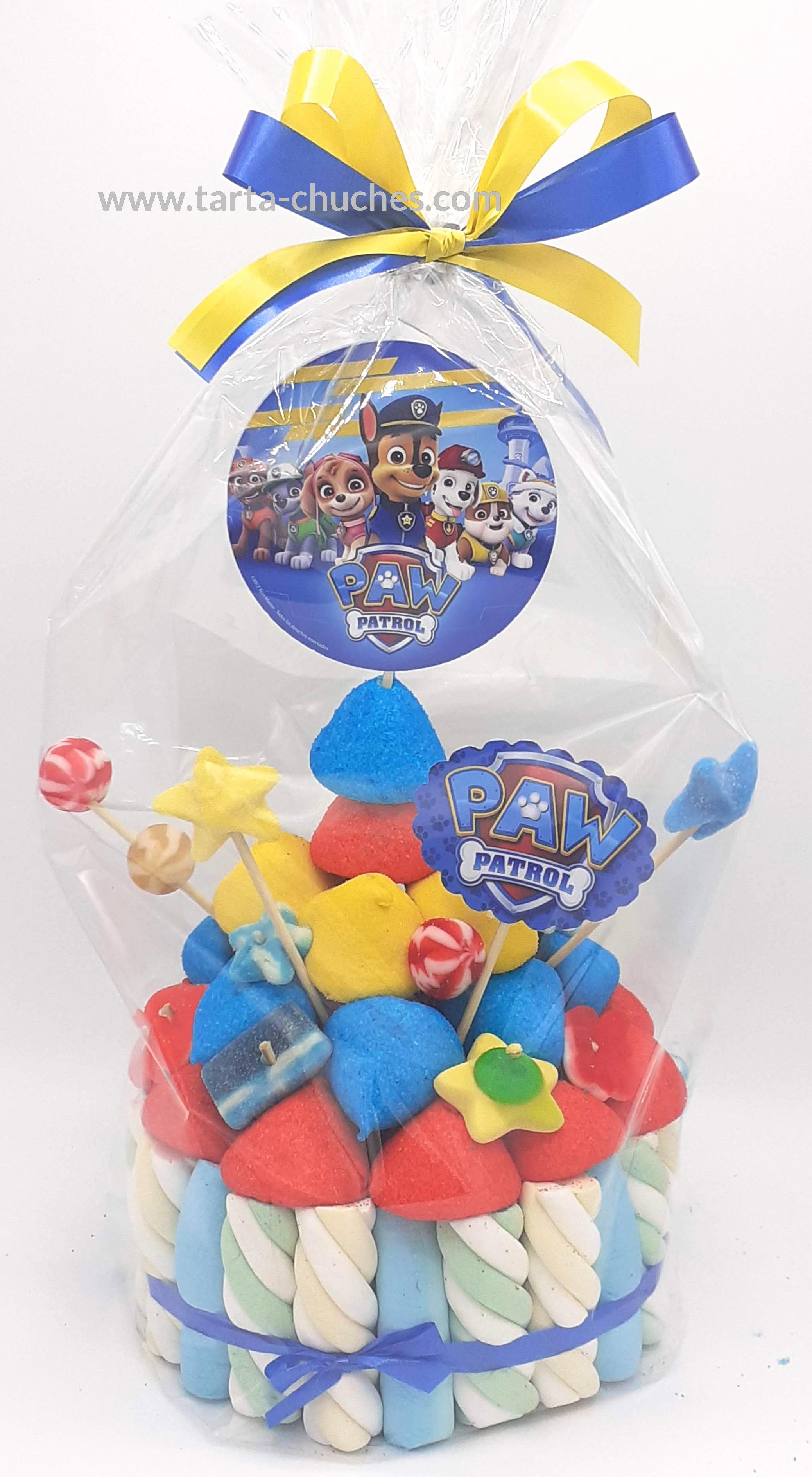 TARTA CHUCHES PEQUEÑA PATRULLA