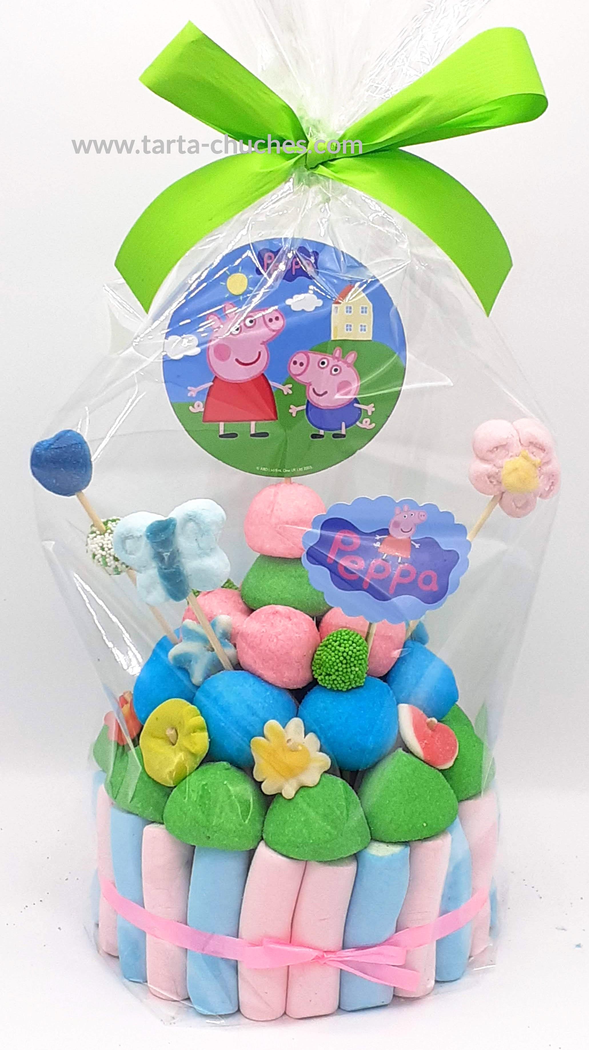 TARTA CHUCHES PEQUEÑA PEPPA PIG
