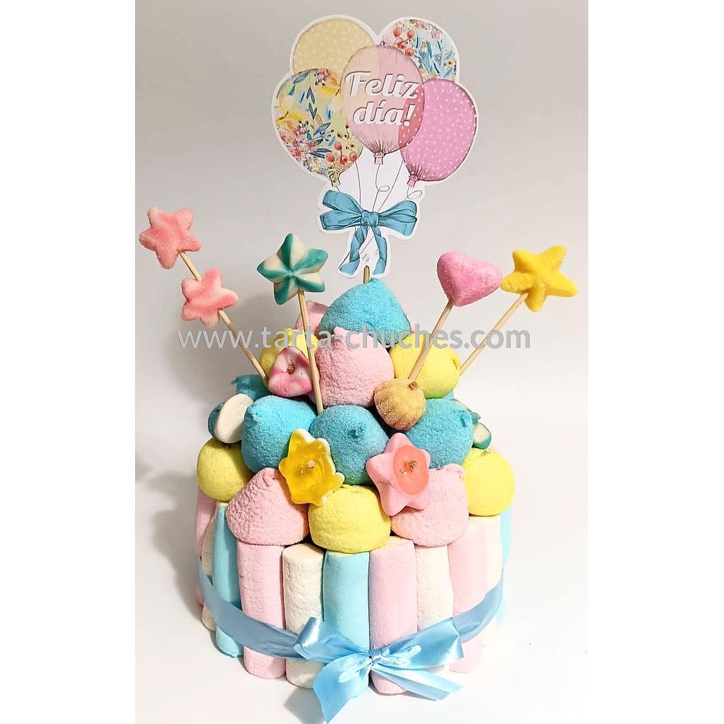 Tarta Chuches Pequeña "Feliz Dia"
