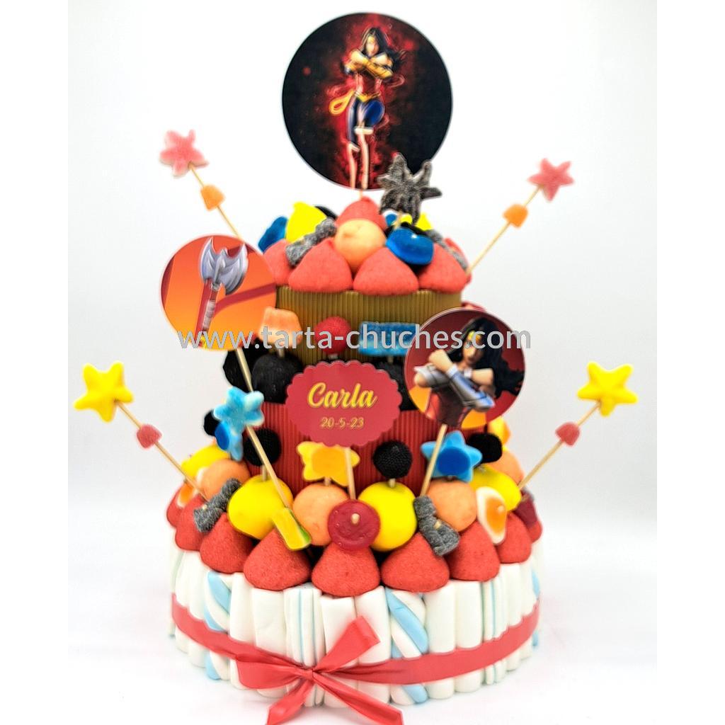 Tarta Chuches Grande Wonder Woman