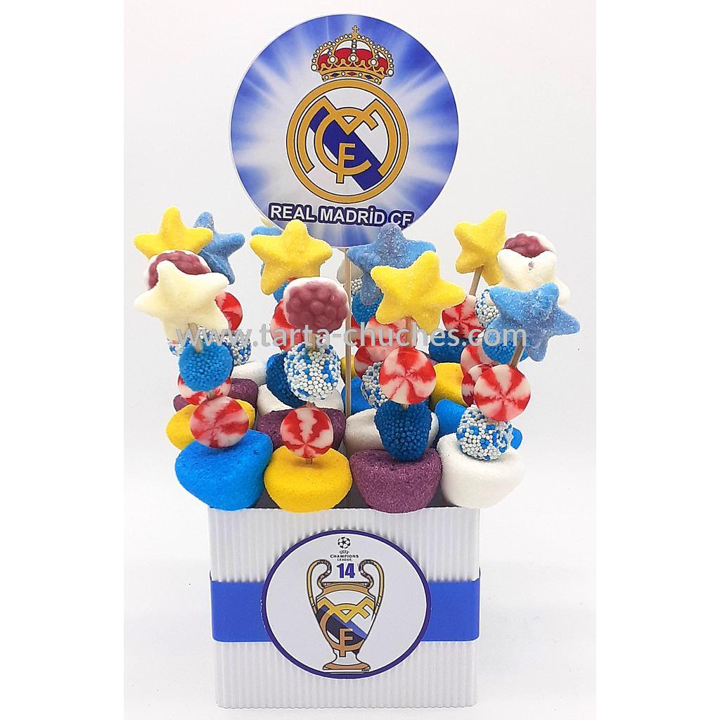 Centro 16 Mini Brochetas Chuches Real Madrid