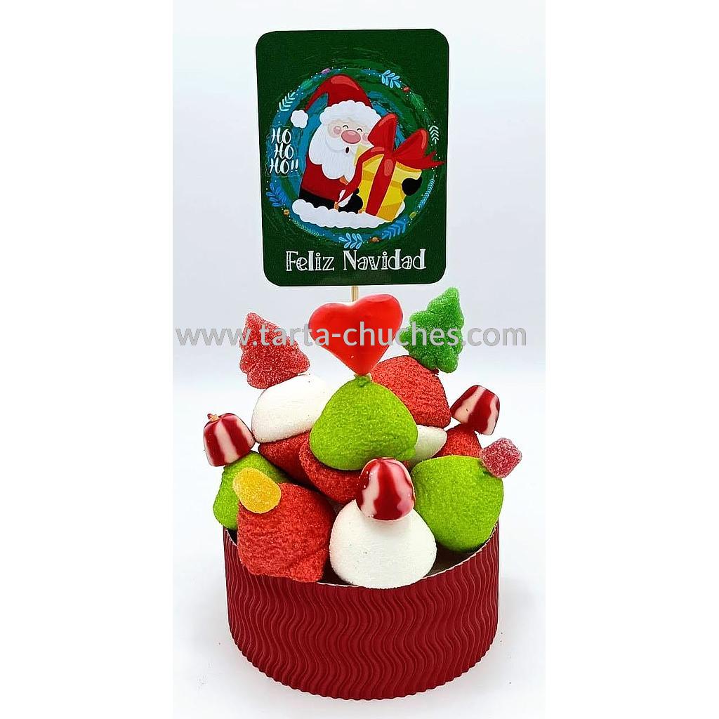 Tarta Chuches Mini Alta Navidad Papa Noel A