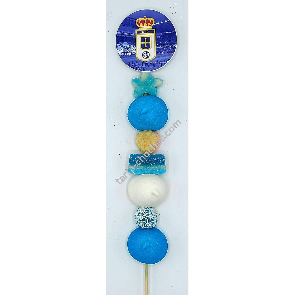 Brocheta Chuches Real Oviedo