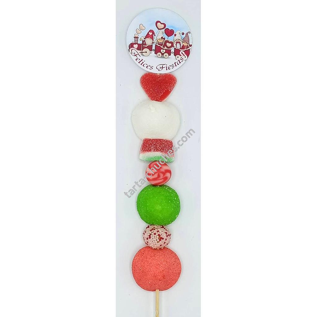 Brocheta Chuches Navidad Tren