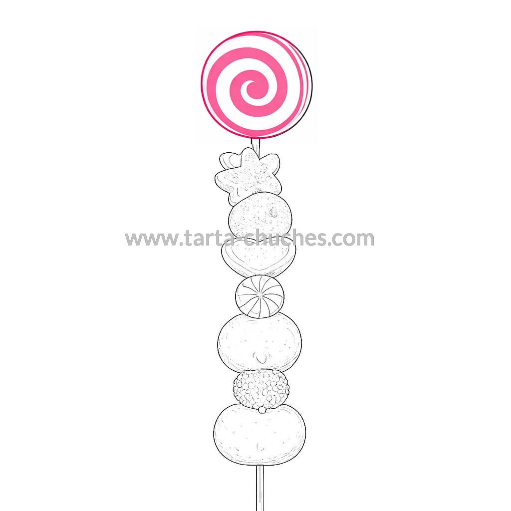 Brocheta Chuches Excavadoras