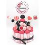 Tarta Chuches Pequeña Rosa-Negro (6 opciones)